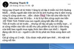 Phương Thanh bị mời làm việc về phát ngôn liên quan người dân Quảng Ngãi