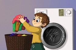 Những việc nhà phù hợp với từng độ tuổi của trẻ