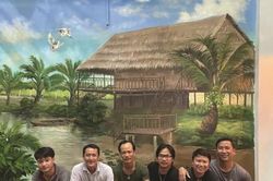 Kỳ công nghề vẽ tranh tường