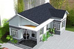 Hóa giải phong thủy, điểm huyệt phần đại hung khi xây nhà hình chữ L