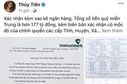 Công Vinh chia sẻ bài viết công khai hơn 177 tỷ từ thiện của Thủy Tiên và hài hước tuyên bố 'bỏ vợ'