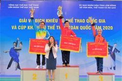 Lâm Đồng dẫn đầu toàn đoàn tại Giải Vô địch Khiêu vũ thể thao quốc gia và Cúp Khiêu vũ thể thao toàn quốc - 2020 tại Đà Lạt