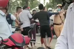 Làm rõ vụ nhóm người hành hung CSGT ở TP.HCM