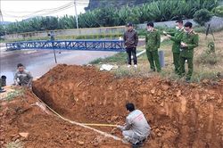 Phát hiện doanh nghiệp chế biến tinh bột sắn xả thải ra môi trường