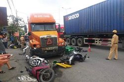 Giải pháp giảm thiểu tai nạn thương tâm từ xe container