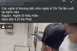 Dân mạng phẫn nộ hành động livestream cố nghệ sĩ Chí Tài ở nhà xác