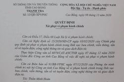 Bị phạt 10 triệu đồng vì quảng cáo, chia sẻ thông tin hàng hóa bị cấm