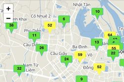 Hôm nay 17/12, 3 khu vực ở Hà Nội có chất lượng không khí tốt