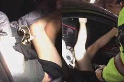 Gái lạ diện nội y lẻn vào xe, chủ xe có cách xử lý gây bất ngờ