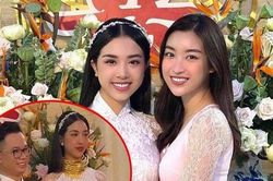 Mãn nhãn ngắm dàn người đẹp dự đám cưới Á hậu Thúy An