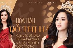 Hoa hậu Đỗ Thị Hà chia sẻ về mùa Tết đáng nhớ và bật mí điều ước trong năm mới