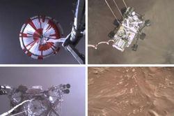 NASA công bố video 'nổi da gà' của tàu đổ bộ xuống sao Hỏa
