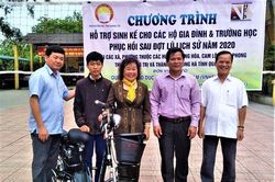 Hỗ trợ sinh kế cho các hộ gia đình và trường học bị thiệt hại do thiên tai