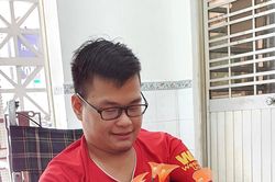 Trẻ khuyết tật hào hứng học nghề