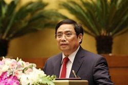 Giới thiệu ông Phạm Minh Chính ứng cử Quốc hội khối cơ quan Chính phủ
