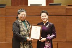 Miễn nhiệm chức vụ Chủ tịch Quốc hội đối với bà Nguyễn Thị Kim Ngân