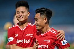 Minh Tuấn, Trọng Hoàng tỏa sáng, Viettel FC 'đè bẹp' Sài Gòn FC