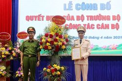 Công bố quyết định bổ nhiệm Giám đốc Công an tỉnh Bắc Ninh