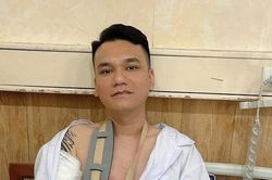 Khắc Việt chia sẻ về tình trạng cánh tay của mình sau khi mổ