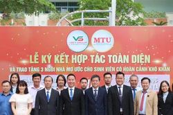 Tập đoàn VsetGroup và ĐH Xây dựng Miền Tây ký kết hợp tác toàn diện
