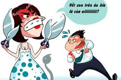 Truyện cười: Vợ ghen