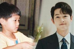 Song Joong Ki bất ngờ 'khoe' ảnh thời thơ ấu