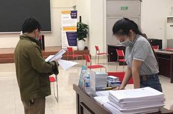 Thu phiếu, hồ sơ tuyển sinh: Đảm bảo nghiêm ngặt quy định phòng dịch