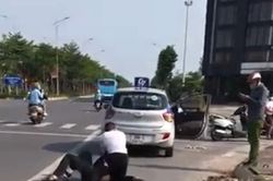 Kỷ luật Đại úy công an đứng gọi điện khi tài xế vật lộn với tên cướp ở Khu đô thị Thanh Hà