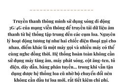 Nhân rộng mô hình truyền thanh thông minh