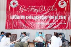 Chương trình Giọt hồng Đa Nhim tiếp nhận 376 đơn vị máu