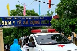 Hải Phòng: Huyện Vĩnh Bảo có tổng số 6 ca mắc Covid-19