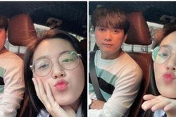 Nam diễn viên Quách Ngọc Tuyên đưa vợ kém 16 tuổi đi thi tốt nghiệp THPT