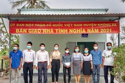 Krông Pa quan tâm hỗ trợ hộ nghèo làm nhà ở