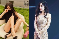 Dương Mịch ngày càng hở bạo, khoe vòng một đến mặc quần ngắn cũn