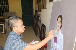 Nhốt mình để vẽ