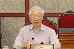 Tổng Bí thư gửi lời thăm hỏi, động viên Đảng bộ, chính quyền và nhân dân TP Hồ Chí Minh
