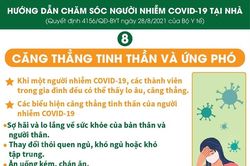 Xử trí căng thẳng tinh thần khi chăm sóc người mắc COVID-19 tại nhà