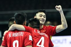 Lịch trực tiếp vòng 1/8 Futsal World Cup: Việt Nam đối đầu Á quân Nga