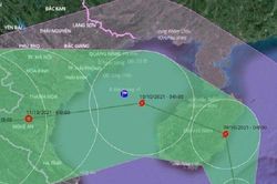 Bão số 7 di chuyển nhanh phức tạp, có khả năng đổi hướng