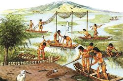 Độc đáo ruộng nổi trên hồ Aztecs