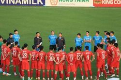 Minh Vương trở lại tập luyện cùng đội tuyển