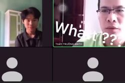 Đang thắc mắc sao lại có 2 học sinh y hệt nhau, vừa chớp mắt thầy giáo tiếp tục phát hiện điều bất ngờ