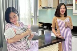 Vân Trang sinh đôi: Vượt cạn 4 tiếng, suýt bị xuất huyết