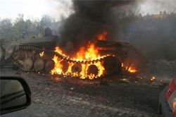 Quân đội Ukraine gần Horlivka rơi vào bẫy của dân quân ly khai