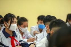 Hà Nội: Buổi học đầu tiên tại trường của học sinh ở Ba Vì sau 6 tháng học online
