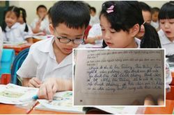 Học trò tiểu học viết bài văn kể về người hàng xóm, phụ huynh đọc xong chỉ muốn giấu nhẹm đi mà thôi