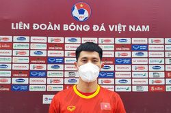 Trung vệ Trần Đình Trọng sẵn sàng ra sân trận gặp Nhật Bản