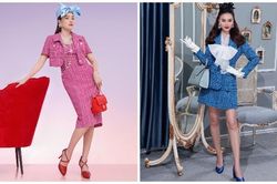 Ninh Dương Lan Ngọc hóa quý cô cổ điển