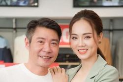 Vợ thứ ba của nghệ sĩ Công Lý nói gì mà khán giả ngỡ cô đang có thai con đầu lòng?