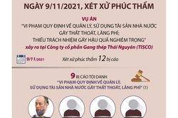 Xét xử phúc thẩm vụ Công ty Gang thép Thái Nguyên